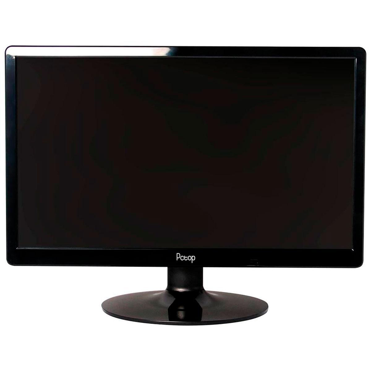Miniatura Monitor Pctop 19 Led Slim Preto/Vga/Hdmi/Vesa - Mlp190Hdmi
