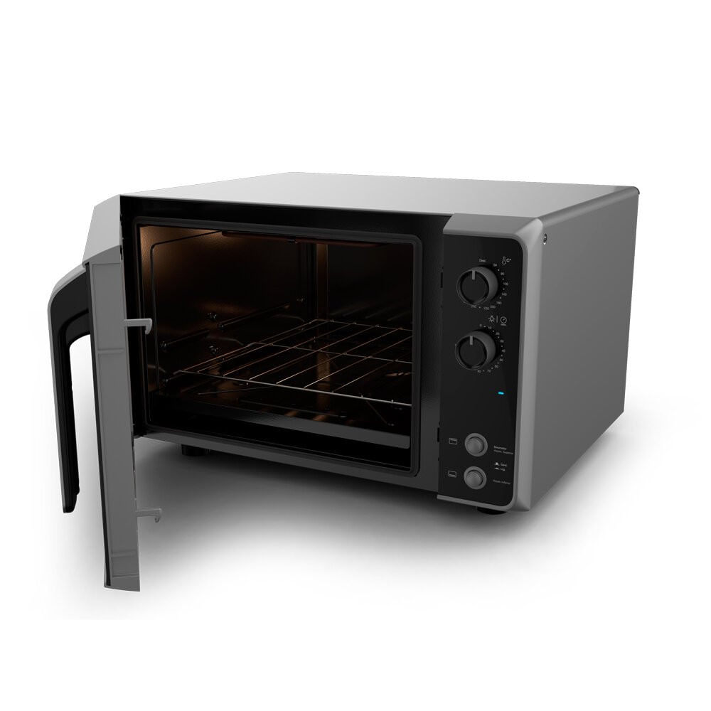 Miniatura Forno Elétrico Fischer Premier 48 Litros 1750W Prata - 110V