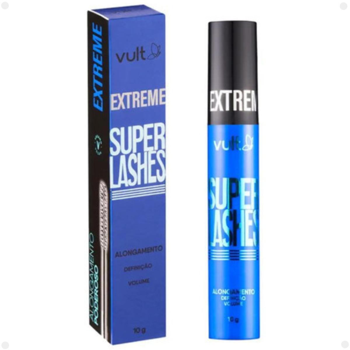 Miniatura Máscara Cílios Vult Extreme Super Lashes Volume Alongamento