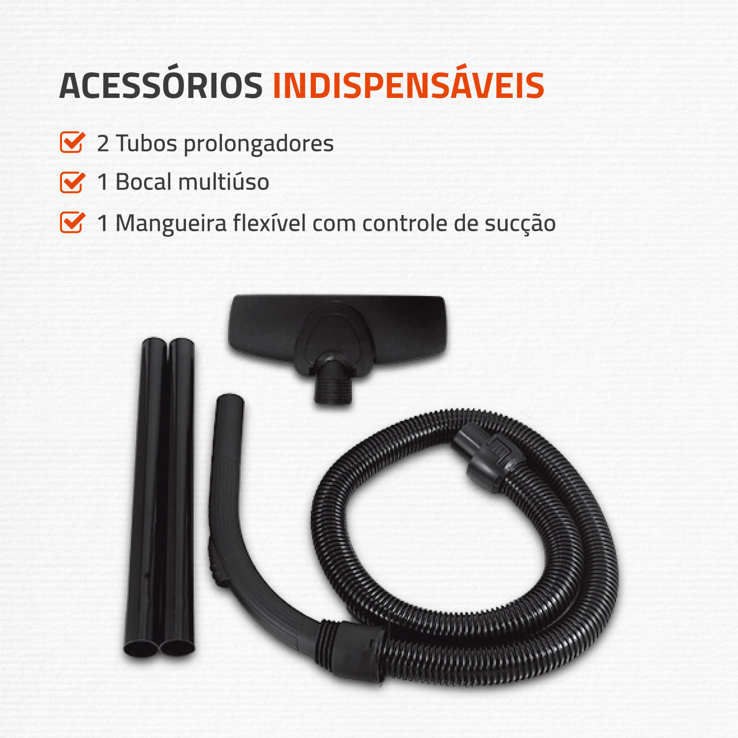 Miniatura Aspirador de Pó Mondial Turbo Hepa AP-15 ASPIRADOR PO-127V-BRANCO/LARANJA
