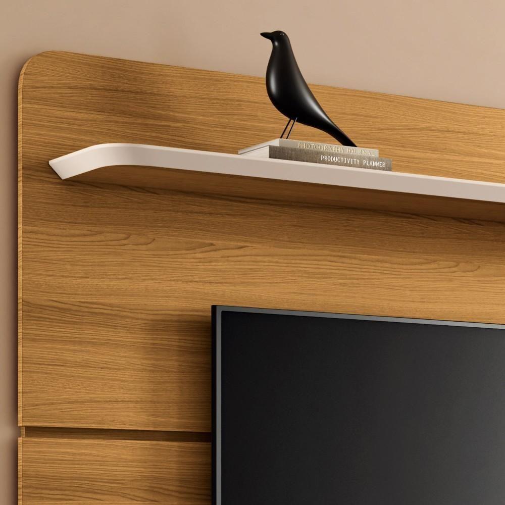 Miniatura Painel Tv Suspenso 70 Pol 180cm Hera H01 Cinamomo-off - Mpozenato