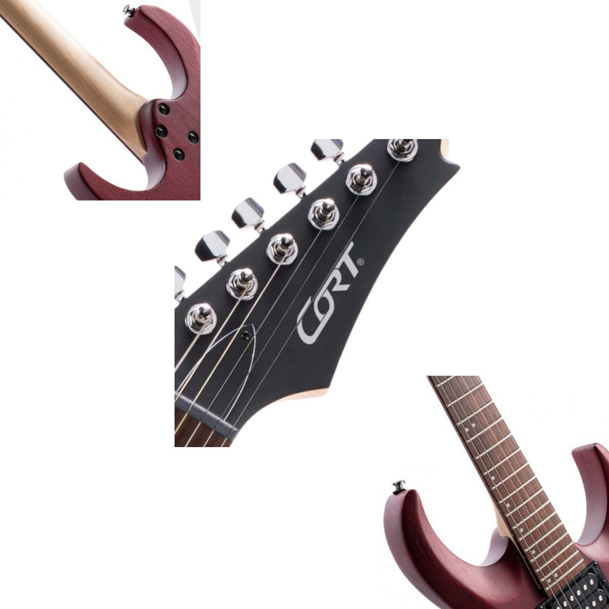 Guitarra Cort Superstrato X100 Opbc + Capa Champion