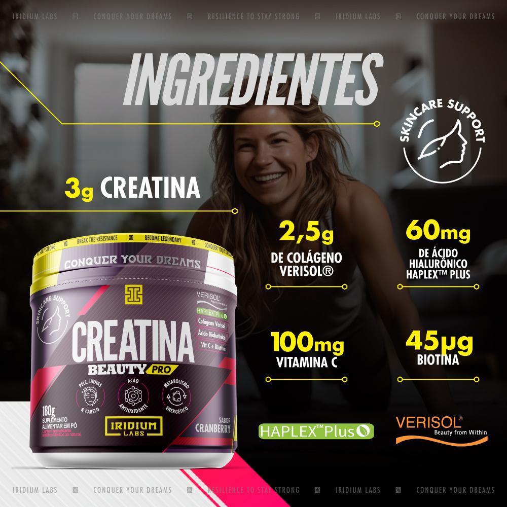 Miniatura Creatina Beauty Pro - 180G - Iridium Labs