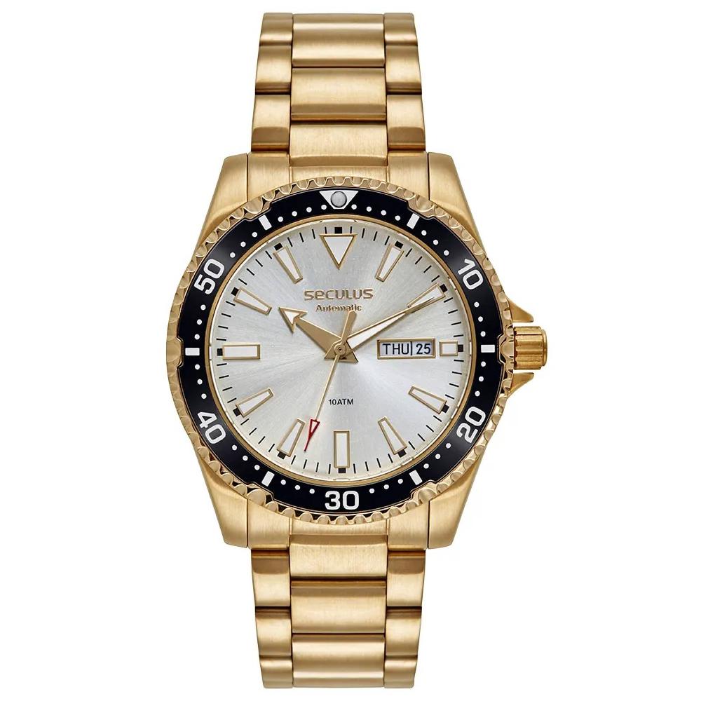 Miniatura Relógio Seculus Diver Automático 44237GPSVDA3 Dourado