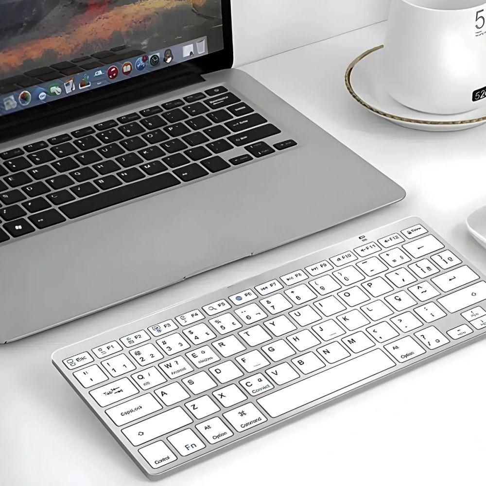 Miniatura Teclado Sem Fio Bluetooth
